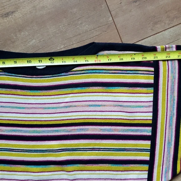 Anthropologie Moth dolman sleeve stripe sweater size small - Picture 8 of 9